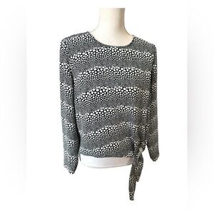 ❤️BEAUTIFUL TALBOT'S PRINT BLOUSE LARGE/PETITE #E